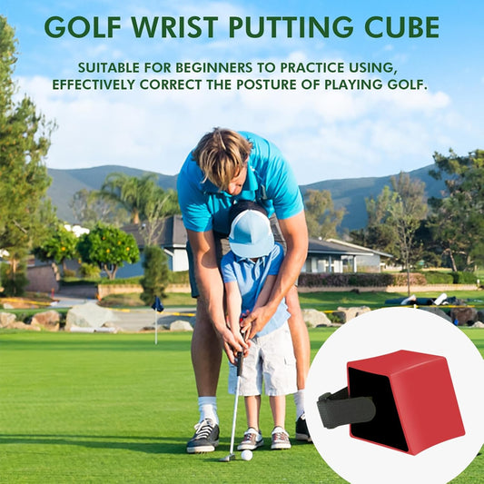 Golf Putting Aid, 2 Pack Golf Training Equipment for Gesture Correction, Portable Putting Trainer for Club Indoor Outdoor Practice