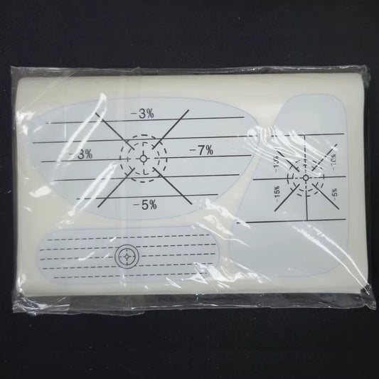 150PCS Golf Club Impact Tape Labels Stickers for Driver Woods Irons Putter Hitting Recorder Training Aids for Swing Practice