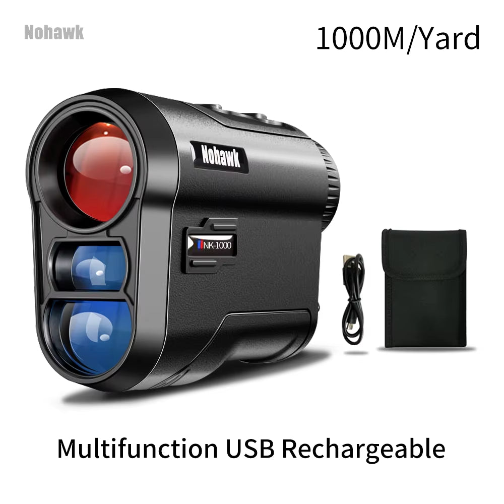600M 1000Y Golf Laser Rangefinder for Hunting Range Finder with Slope Compensation for Golfer Monoculars Distance Meter