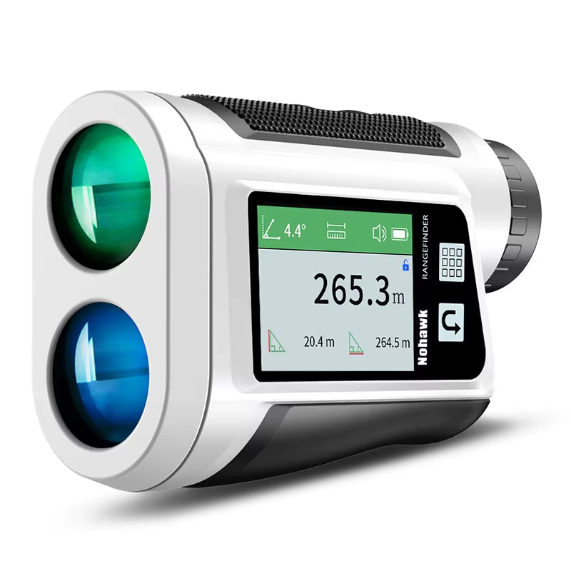 Golf Laser Rangefinder USB Rechargeable with Slope Compensation for Golfer Range Finder Hunting Monocular