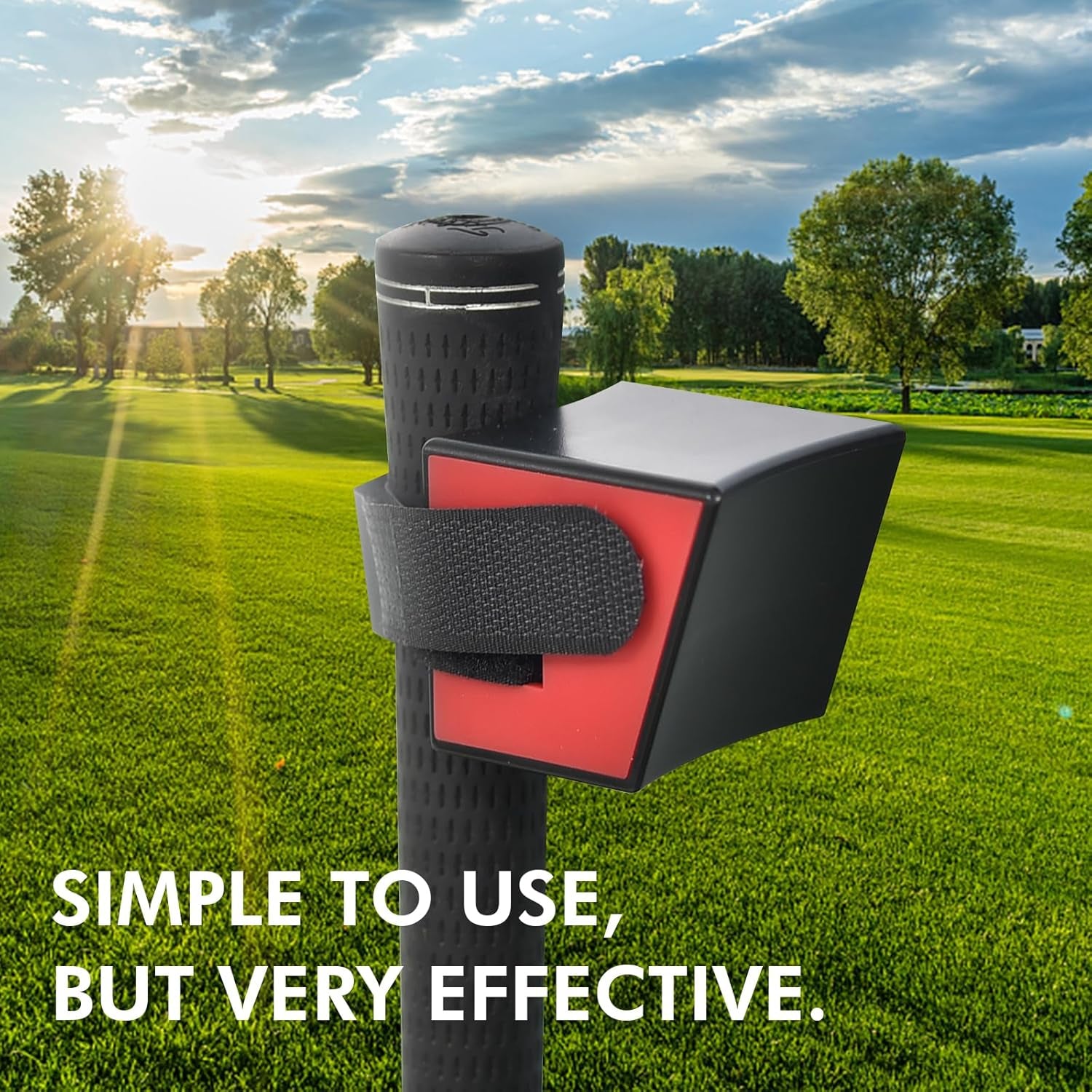 Golf Putting Aid, 2 Pack Golf Training Equipment for Gesture Correction, Portable Putting Trainer for Club Indoor Outdoor Practice