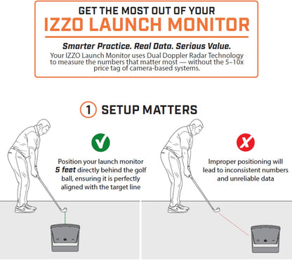 Golf Swami Launch Master Golf Launch Simulator - Golf Training Aid