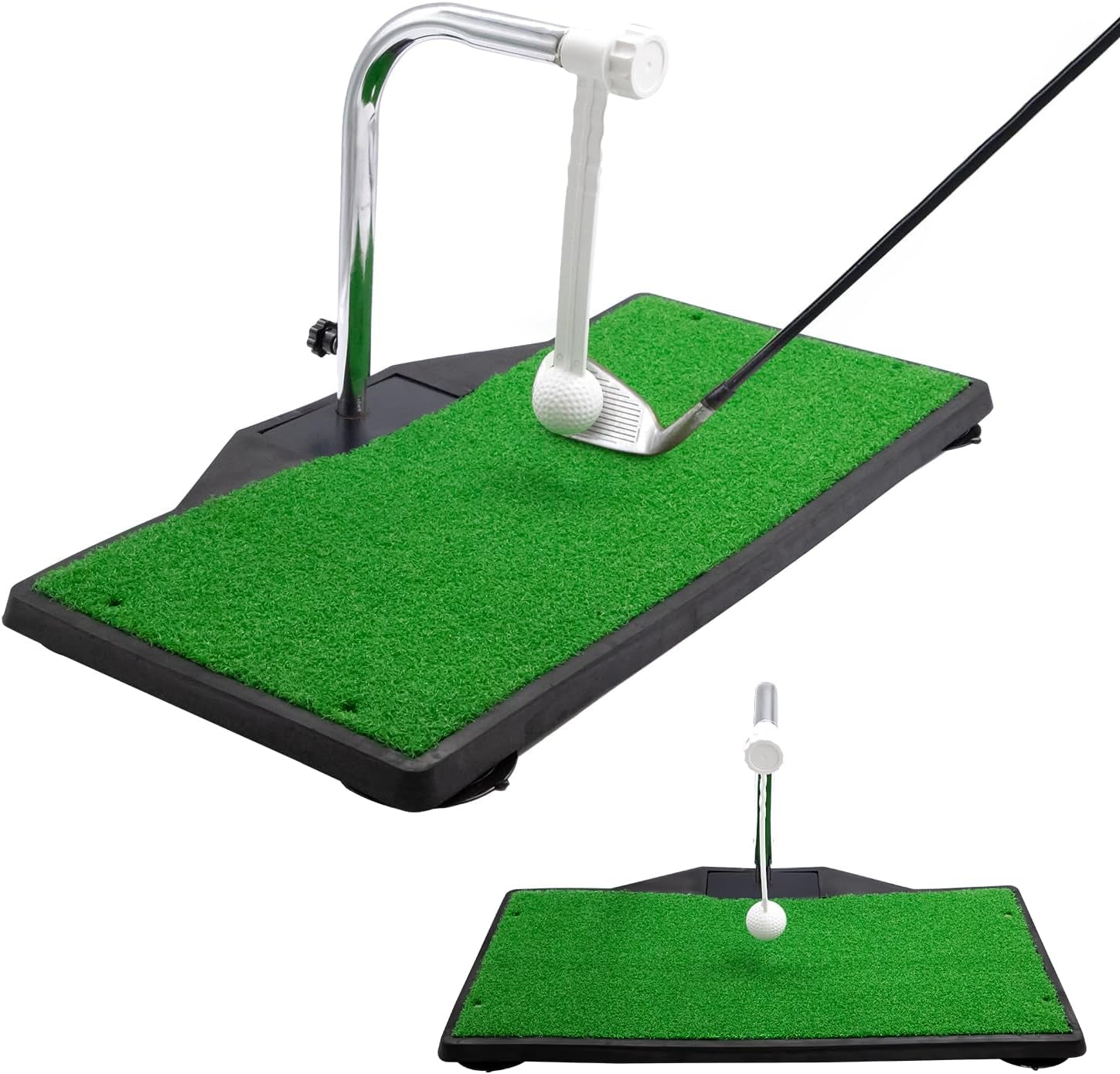BESTISAN Golf Swing Trainer - Swing Practice Mat & Trainer for Indoor/Outdoor Use