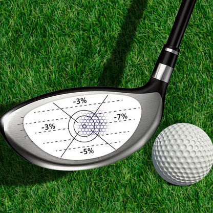 150PCS Golf Club Impact Tape Labels Stickers for Driver Woods Irons Putter Hitting Recorder Training Aids for Swing Practice