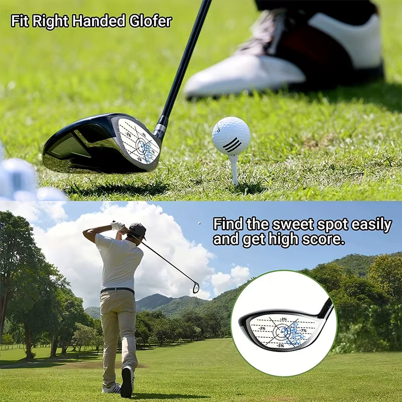 150PCS Golf Club Impact Tape Labels Stickers for Driver Woods Irons Putter Hitting Recorder Training Aids for Swing Practice