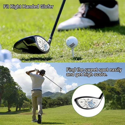 150PCS Golf Club Impact Tape Labels Stickers for Driver Woods Irons Putter Hitting Recorder Training Aids for Swing Practice