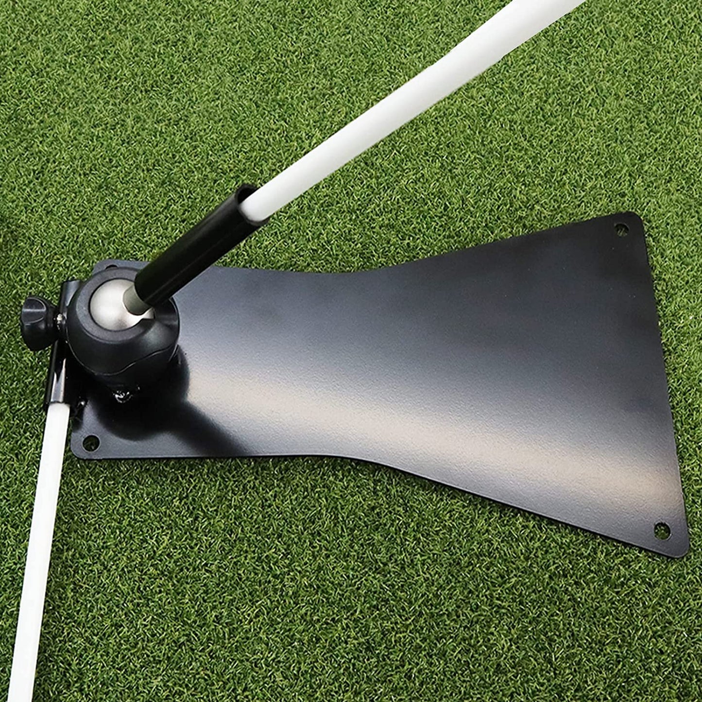 Golf Alignment Stick Holder Swing Practice Plate Plane Trainer Training Aid Alignment Stick Base