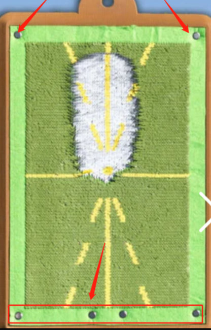 Portable Golf Training Mat for Swing Detection Batting Ball Trace Directional Detection Mat Swing Path Pads Swing Practice Pads