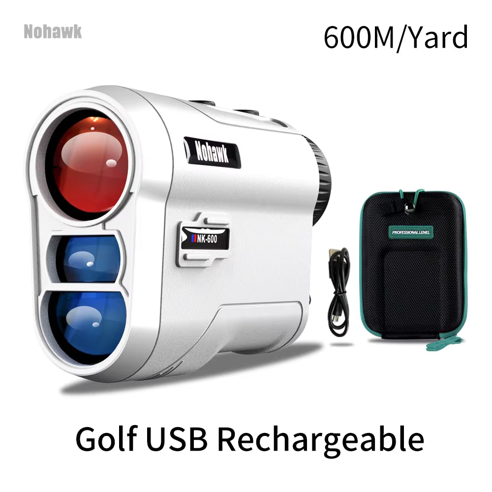 600M 1000Y Golf Laser Rangefinder for Hunting Range Finder with Slope Compensation for Golfer Monoculars Distance Meter