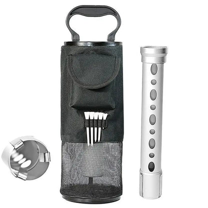 Golf Ball Picker Easy to Disassemble Upper and Lower Mesh Bags and Aluminum BS004