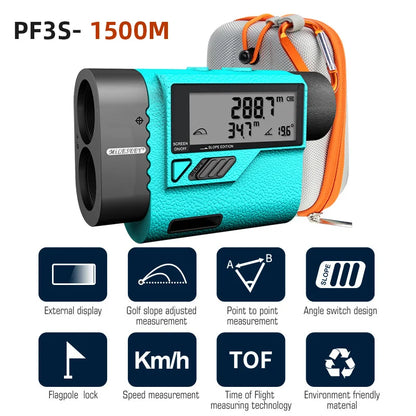 PF210 600M Yd Golf Laser Rangefinder Mini Golf Rangefinder Sport Laser Measure Distance Meter Golf Rangefinder for Hunt