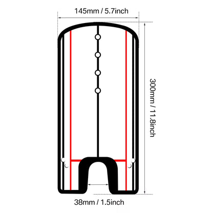 Golf Putting Practice Mirror Putting Mirror Alignment Training Aid Golf Practice Putter Mirror Eye Line
