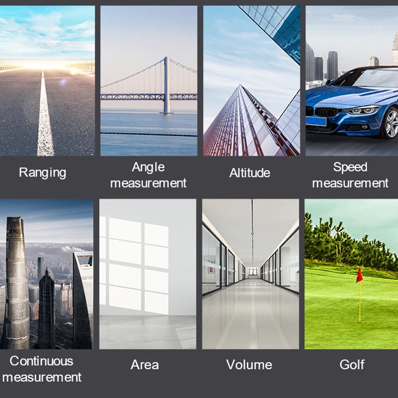 Professional Golf Laser Rangefinder with Slope Compensation Distance Lazer Meter for G Sport Hunting Survey