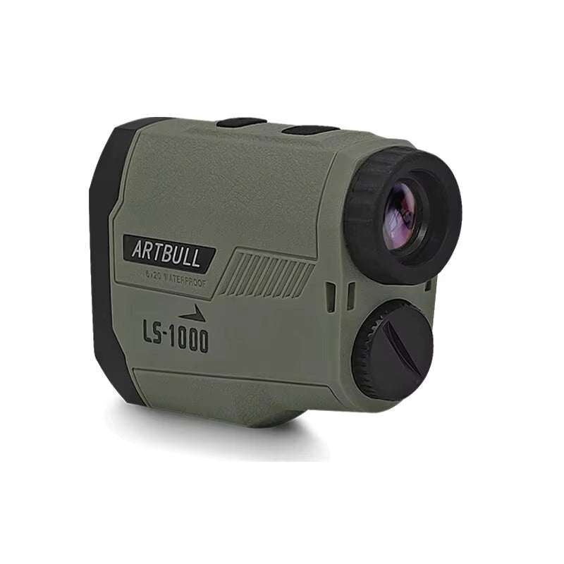 1000M Laser Rangefinder Hunting Outdoor 650M Golf Rangefinder Telescope with Flag-Lock Slope Adjusted Distance Meter