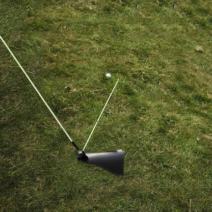 Golf Alignment Stick Holder Swing Practice Plate Plane Trainer Training Aid Alignment Stick Base